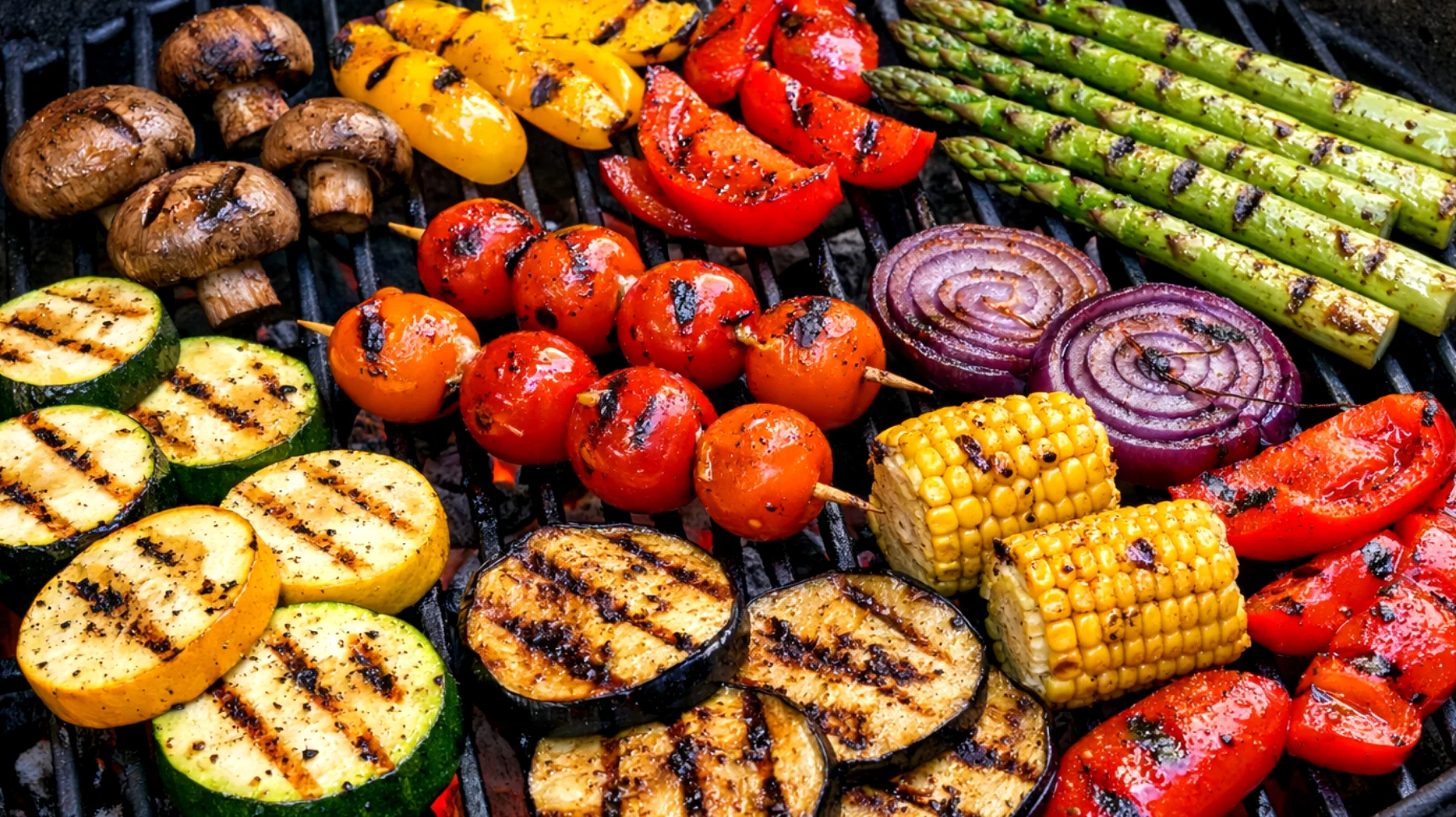 Warzywa z grilla: dlaczego są dobre dla określonego organu ludzkiego ciała"