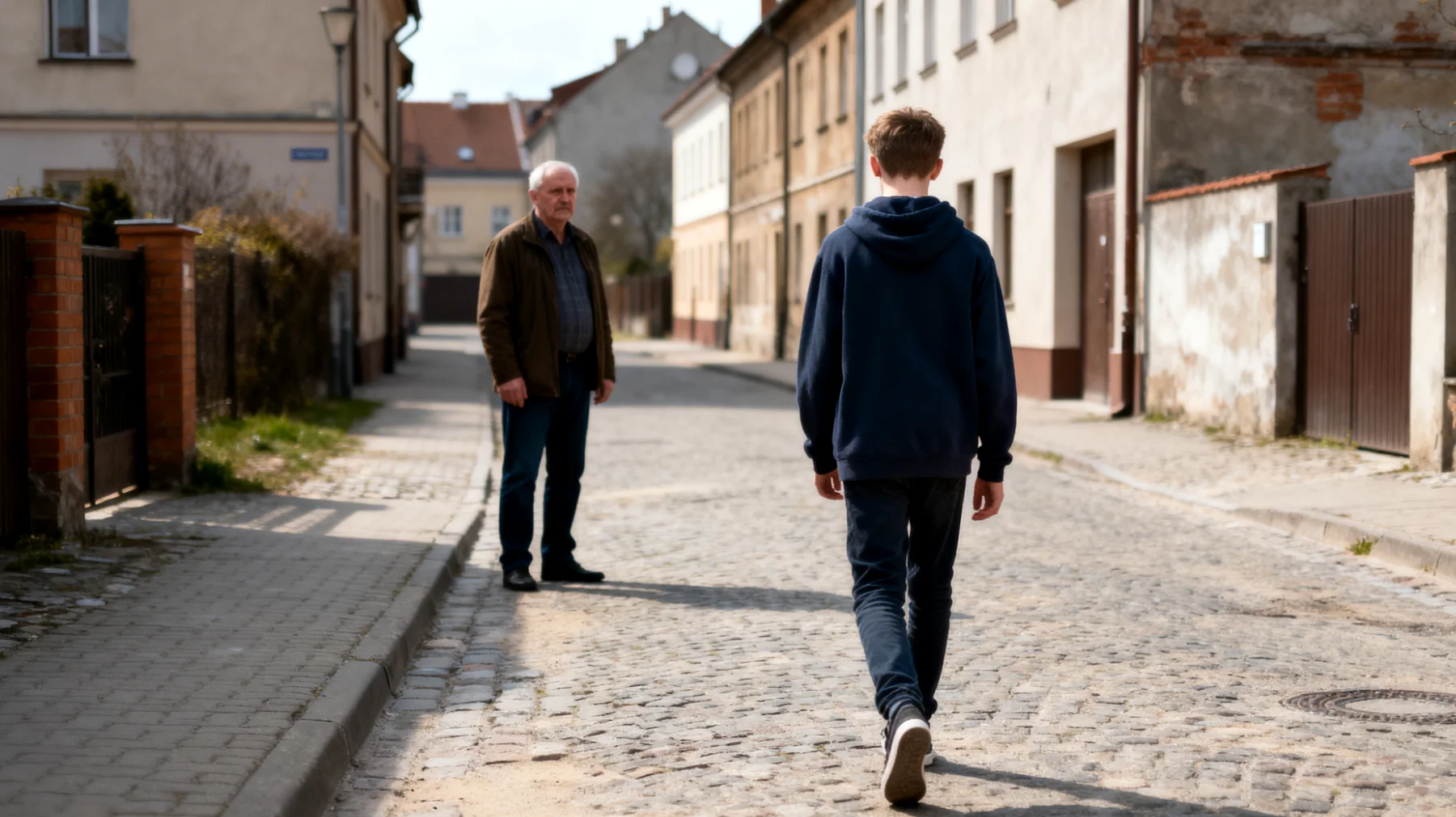 Tata ma trudności ze znalezieniem równowagi między ochroną nastolatka a dawaniem mu przestrzeni do rozwoju samodzielności, co prowadzi do napięć i poczucia uduszenia u nastolatka"